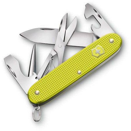 Swiss Army Brands 2023N Victorinox Pioneer X  Alox Electric Yellow Limited Edition 93Mm VIC-0.8231.L23